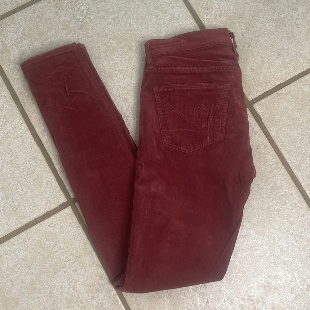 Host Pick! Citizens of Humanity Corduroy Low Rise Skinny Jeans - Picture 5 of 12